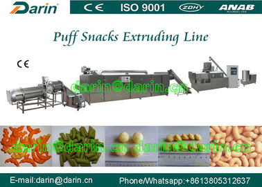 Línea de la transformación de los alimentos de la máquina del extrusor del soplo del arroz del trigo de la cebada de Darin