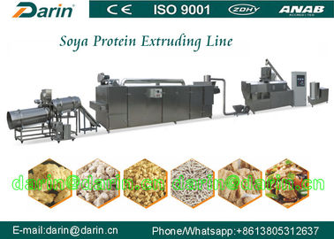Máquina de la protuberancia de la comida de la proteína de la soja automática de TVP/del TSP con el ISO certificada