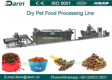 Extrusor pedigrí del alimento para animales para el perro/el gato/los pescados, máquina de la comida de perro