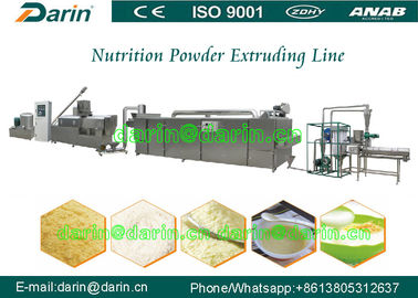 Máquina del extrusor de la comida del polvo del arroz de los granos de la nutrición/cadena de producción