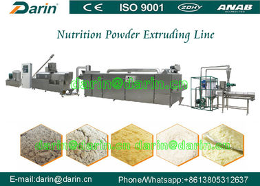 Máquina del extrusor de la comida del polvo/cadena de producción alimenticias sanas
