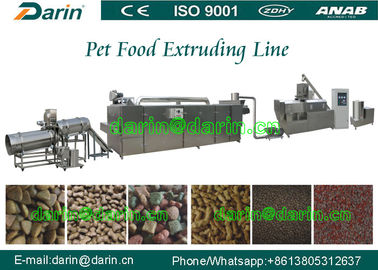 Equipo completamente continuo y automático 1ton -3 ton/h del extrusor del alimento para animales de los pescados/del perro
