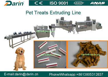Máquina del extrusor de la comida de perro casero de Darin, equipo de proceso del alimento para animales del cuidado dental