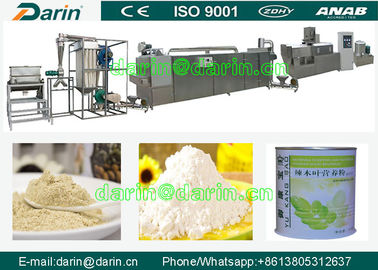 línea de transformación del polvo del grano de la nutrición línea/máquina de la transformación de los alimentos del cereal del bebé del polvo del arroz de la nutrición