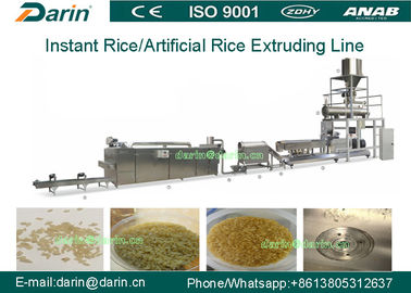 Línea de extrudado de la máquina del extrusor de los snacks/del arroz artificial con CE
