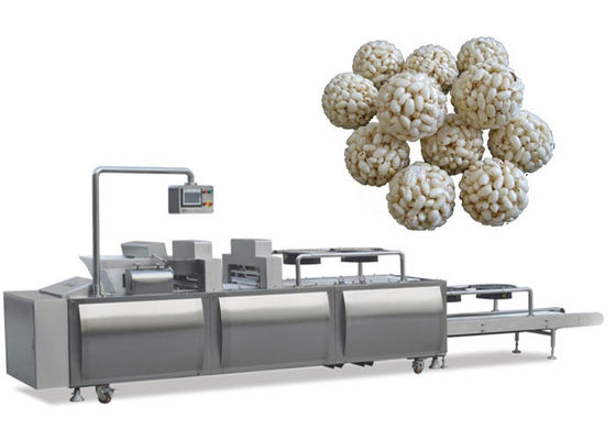 Bola del cereal DRC-65 que hace la máquina con el PLC de Siemens y la pantalla táctil