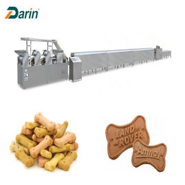 Máquina de proceso de la galleta de los SS, línea de la fabricación del alimento para animales para la variedad de formas