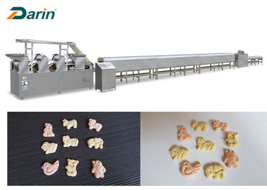 Diversa máquina de la preparación de galletas del perro de la capacidad del precio bajo, línea de transformación del alimento para animales