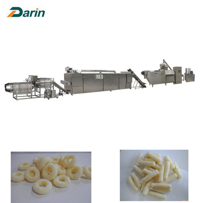 Máquina de extrudado doble automática de la comida del tornillo para los bocados del maíz del cereal