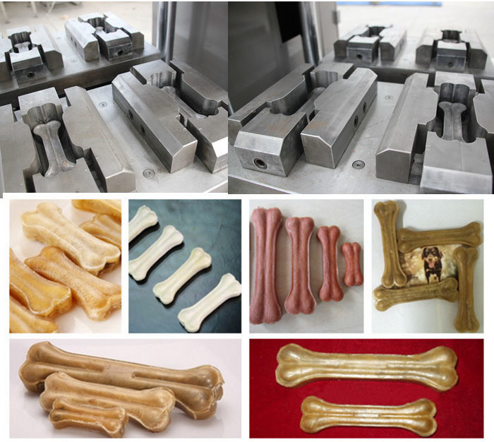 Maquinaria de comida inglesa de perro casero de la versión para el perro que mastica la comida con el certificado del CE