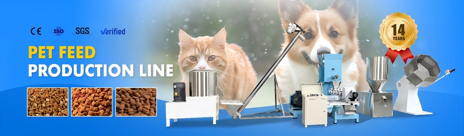 Extrusor del alimento para animales