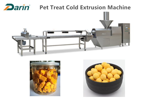 Línea desigual 300-500kg/Hr del extrusor del alimento para animales de la máquina de la invitación del perro