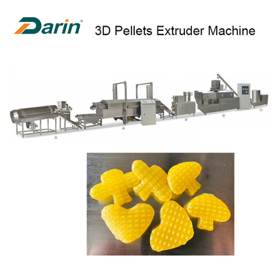 3D granula la máquina 100-150kg/Hr del extrusor del bocado de la sartén