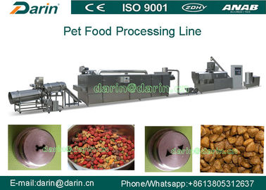 Máquina automática del extrusor del alimento para animales del acero inoxidable/máquina seca del alimento para animales