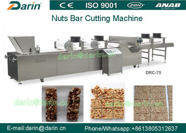 barra del cereal del sésamo 200-400kg/hr que hace máquina la máquina de la barra de cacahuete del ahorro de trabajo