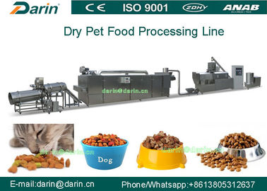 Línea seca de la producción alimentaria del perro casero del método que hace la máquina