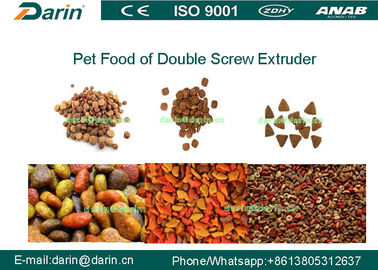 Extrusor pedigrí del alimento para animales para el perro/el gato/los pescados, máquina de la comida de perro
