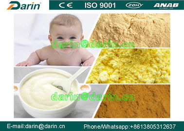 Harina de arroz inmediata del polvo de los alimentos para niños que hace la máquina/la cadena de producción