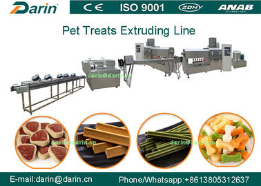 máquina del extrusor de la comida de perro de la alta capacidad 100kg/h para hacer el bocado del animal doméstico