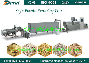 Carne de la soja del uso de la dieta de la proteína que hace la cadena de producción de máquina