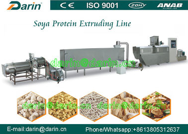 Línea continua y automática de la máquina de la producción de máquina del extrusor de la soja de la textura