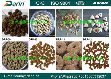 El CE ISO de Darin certificó la máquina del extrusor de la alimentación del perro/la línea de transformación
