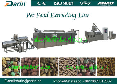 Máquina de la comida para gatos del acero inoxidable 304/máquina seca del extrusor de los bocados del animal doméstico