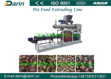 Máquina automática 150kg/hour de alta tecnología del extrusor de la comida para el alimento para animales seco