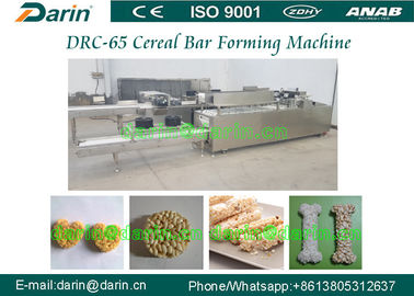 Cadena de producción comercial de la barra del cereal 9kw para la formación de la barra de cacahuete