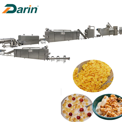 200-300kg/hr avena cadena de producción/maíz forma escamas haciendo la máquina con CE