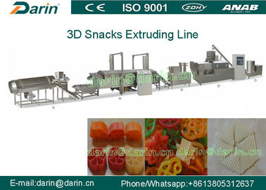 3D de alta calidad granula la máquina de la comida/la máquina del extrusor de los snacks