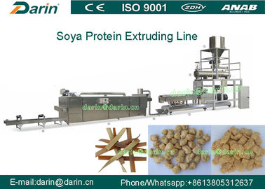 La proteína de la soja de la máquina de extrudado del Tsp alinea el extrusor del pedazo de la proteína de /soya