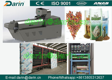 asador de la comida de perro de 5300 de x 1100 x de 2300m m/máquina del extrusor del alimento para animales con el CE certificado