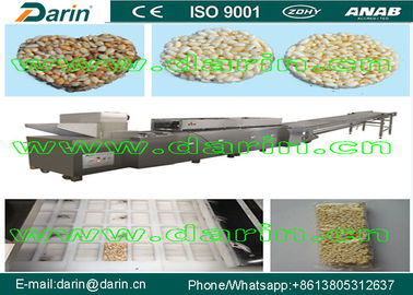 Cadena de producción automática de la barra del cereal para la barra de energía con el material SS304 y el estándar del CE