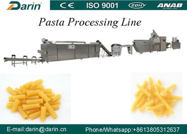 Cadena de producción de las pastas de los macarrones/máquina del extrusor de las pastas con la capacidad de 150kg por hora