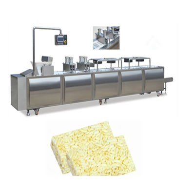 Máquina formadora de barras de granola de acero inoxidable para mijo de escoba