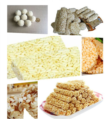 Máquina formadora de barras de granola de acero inoxidable para mijo de escoba