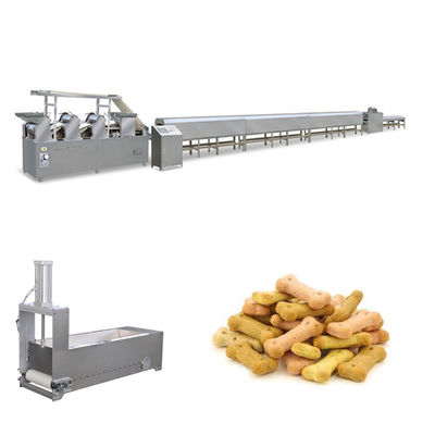 Máquina de fabricación de galletas de perro de acero inoxidable Producción de galletas para mascotas