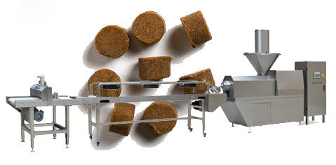 Máquina fría de poco ruido del extrusor del alimento para animales para los bocados de masticación suaves de la comida de perro