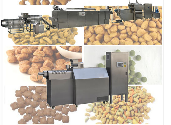 Línea de extrudado del grano del tocino de las invitaciones del alimento para animales del extrusor del perro de los palillos desiguales libres de los bocados
