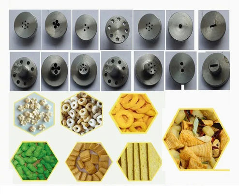 Máquina Extrusora de Snacks de Maíz con Certificación CE y Acero Inoxidable 304
