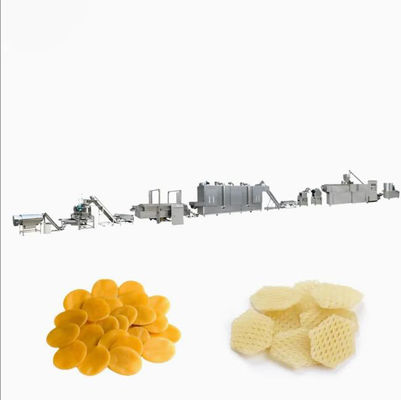 Máquina Extrusora de Snacks de Pellets 3D Extruidos y Fritos con CE