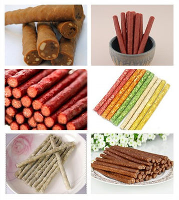 Máquina Cortadora de Tiras de Carne / Línea de Procesamiento de Alimentos para Mascotas, Golosinas de Carne en Tiras para Perros