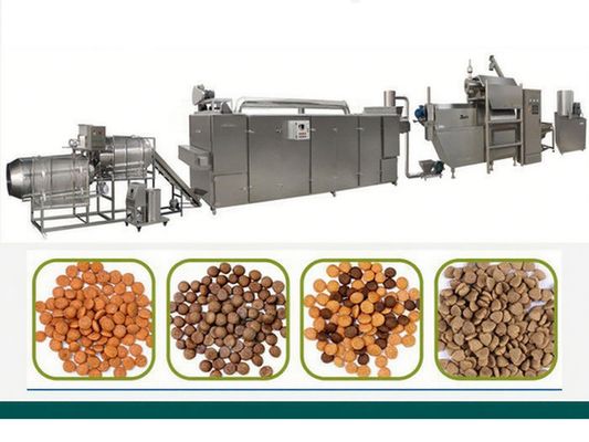 Máquina extrusora de alimento para peces en pellets de 500-600 kg/H SUS201 SUS304 Diseño AutoCAD