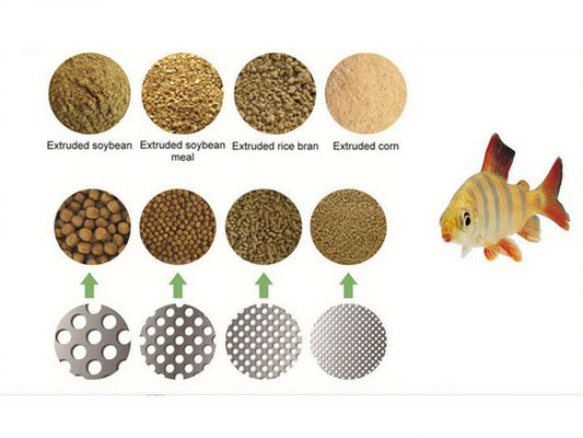 Extrusor de alimentos para mascotas más saludables Alimento flotante para peces / pellets para perros / planta de procesamiento