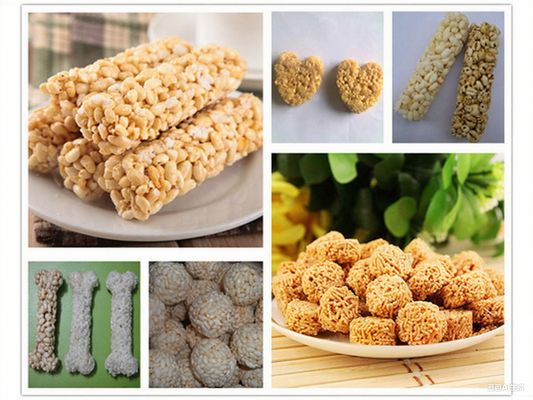 Máquina de moldear barras de cereales con varias formas en acero inoxidable 304