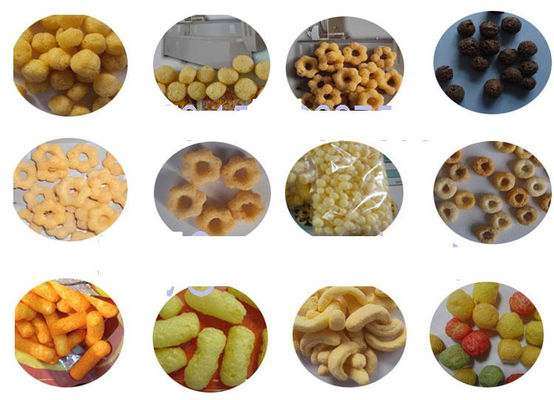 Máquina de extrudado de la comida de la máquina del bocado del soplo del maíz SS304