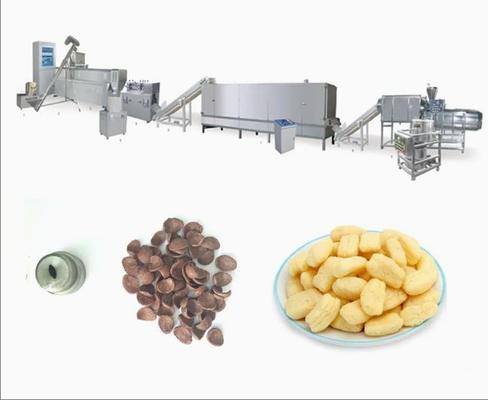 Los snacks soplaron máquina del extrusor de los bocados del maíz