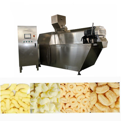 Máquina de extrudado doble automática de la comida del tornillo para los bocados del maíz del cereal