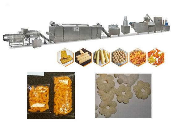 120-500kg/máquina del extrusor del soplo del maíz de H para el extrudado de alta velocidad del bocado del soplo